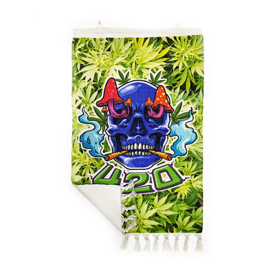 Bold Skull Handloom Wall Hanging - 3ft x 2ft
