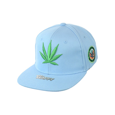 Premium Botanical Leaf Embroidered Snapback
