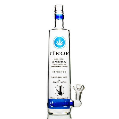 Premium 12-inch Bottle Water Pipe with Bowl & Banger