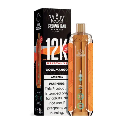 Al Fakher Crown Bar 12k Puffs Disposable Vape 5-Pack