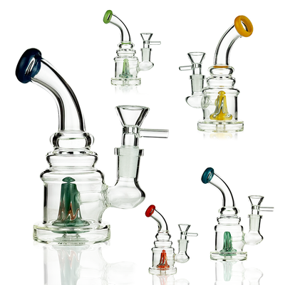 5-inch Volcano Shower Perc Water Pipe