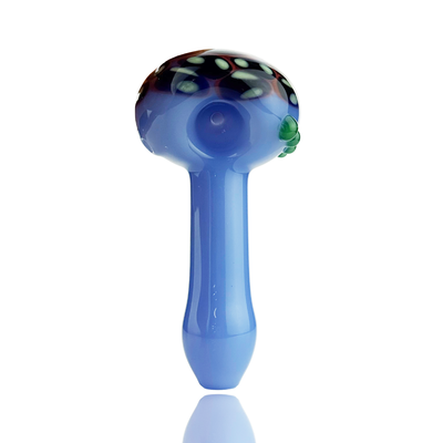 Artistic Glass Hand Pipe with Vibrant Color Tube