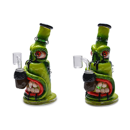 One-of-a-kind Clay Monster Rig With Intricate Details And Bold Colors