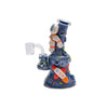 Clay Spaceman Rig With Colorful Astronaut And Rocket Decorations – Interstellar Explorer Design