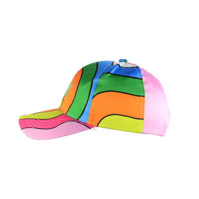 Vibrant Foliage Rainbow Snapback Hat