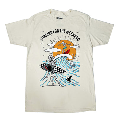 Lurking For The Weekend Premium Cotton Tee