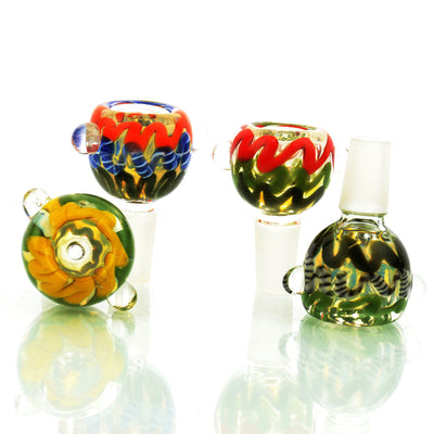 Artistic Twirl 14mm Glass Bowl Slide