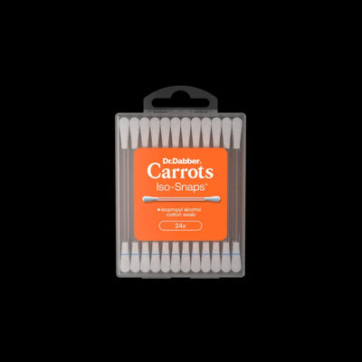 Package of Dr. Dabber Carrots Iso-Snaps in Anwar Carrots Dabber Boost Evo Collaboration