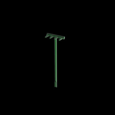 Green disposable razor floating against black in Anwar Carrots Dabber Boost Evo Collaboration