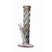 Daze Glass - 12 Inch Iridescent Rainbow Spiral Water Pipe
