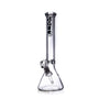 Daze Glass 16-inch 9mm Thick Glass Water Pipe with Beaker Base Straight Tube Design