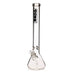 Daze Glass - 18 Inch Massive Clear Water Pipe On sale