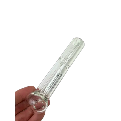 Daze Glass Spoon Bubbler Hybrid with clear glass bong and intricate tubing