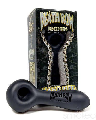 Death Row Records Matte Black Spoon Pipe