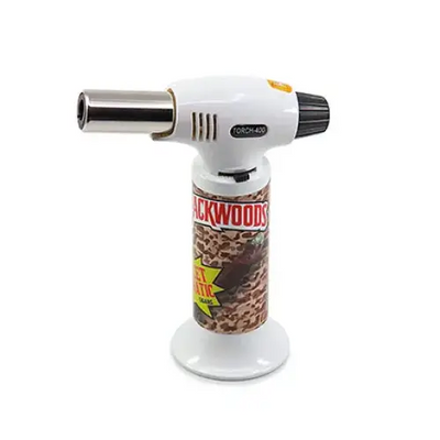 Deez nutz torches premium lighter with blackwood body and leopard print