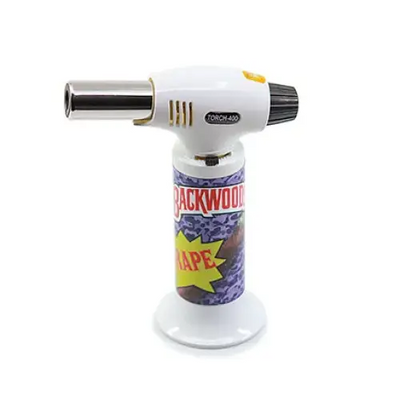 Deez nutz torches white black lighter with backwoods rape purple label