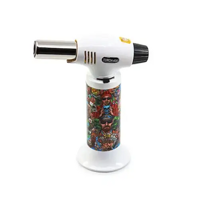Deez nutz torches premium lighter with colorful faces