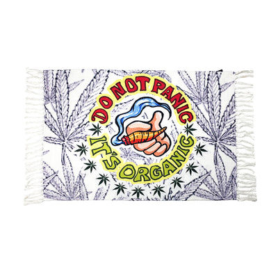 Organic Art Doormat: Don't Panic, It's Organic