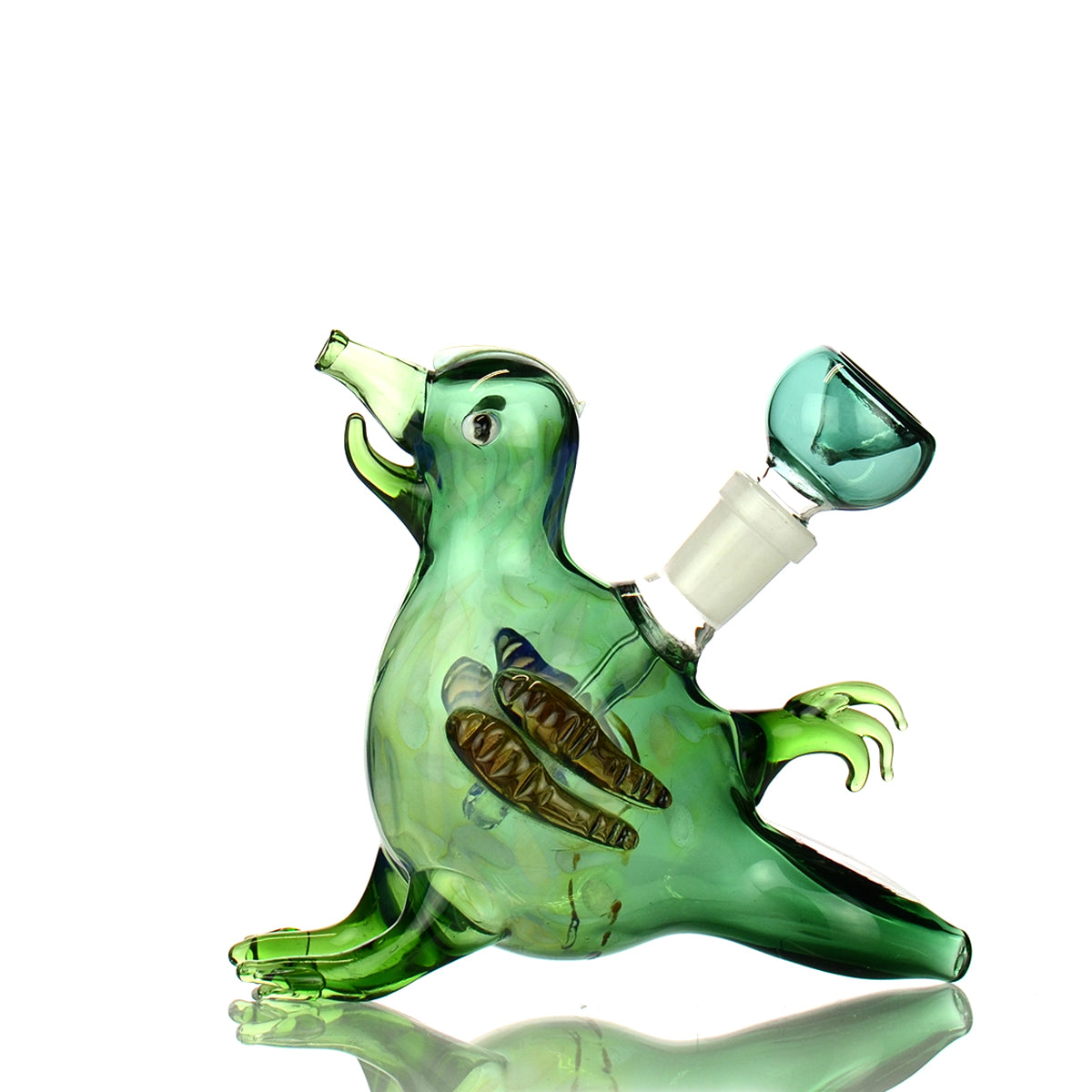 Whimsical Bird Water Pipe with 14mm Male Bowl