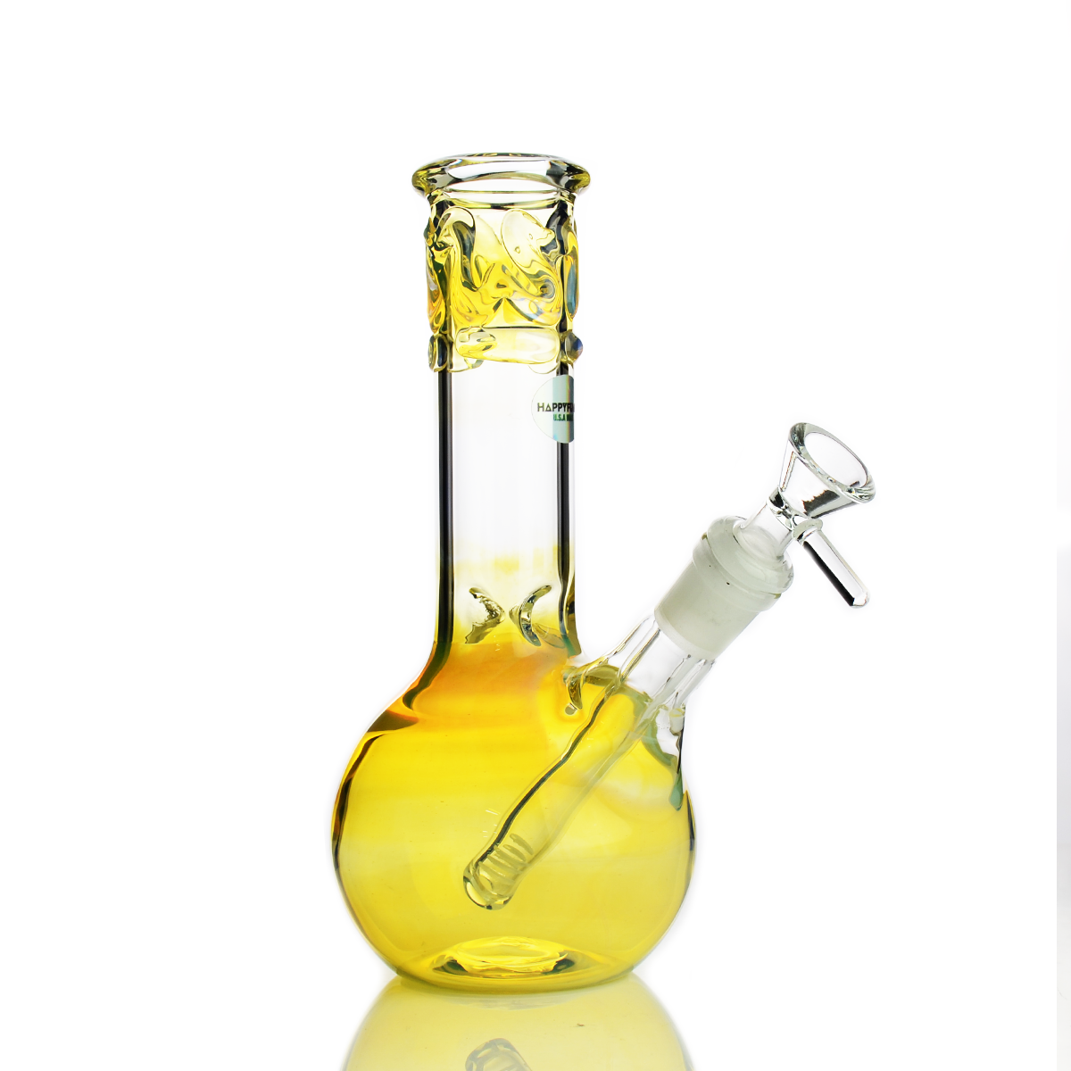 8-inch Fumed Sphere Base Water Pipe, USA Made