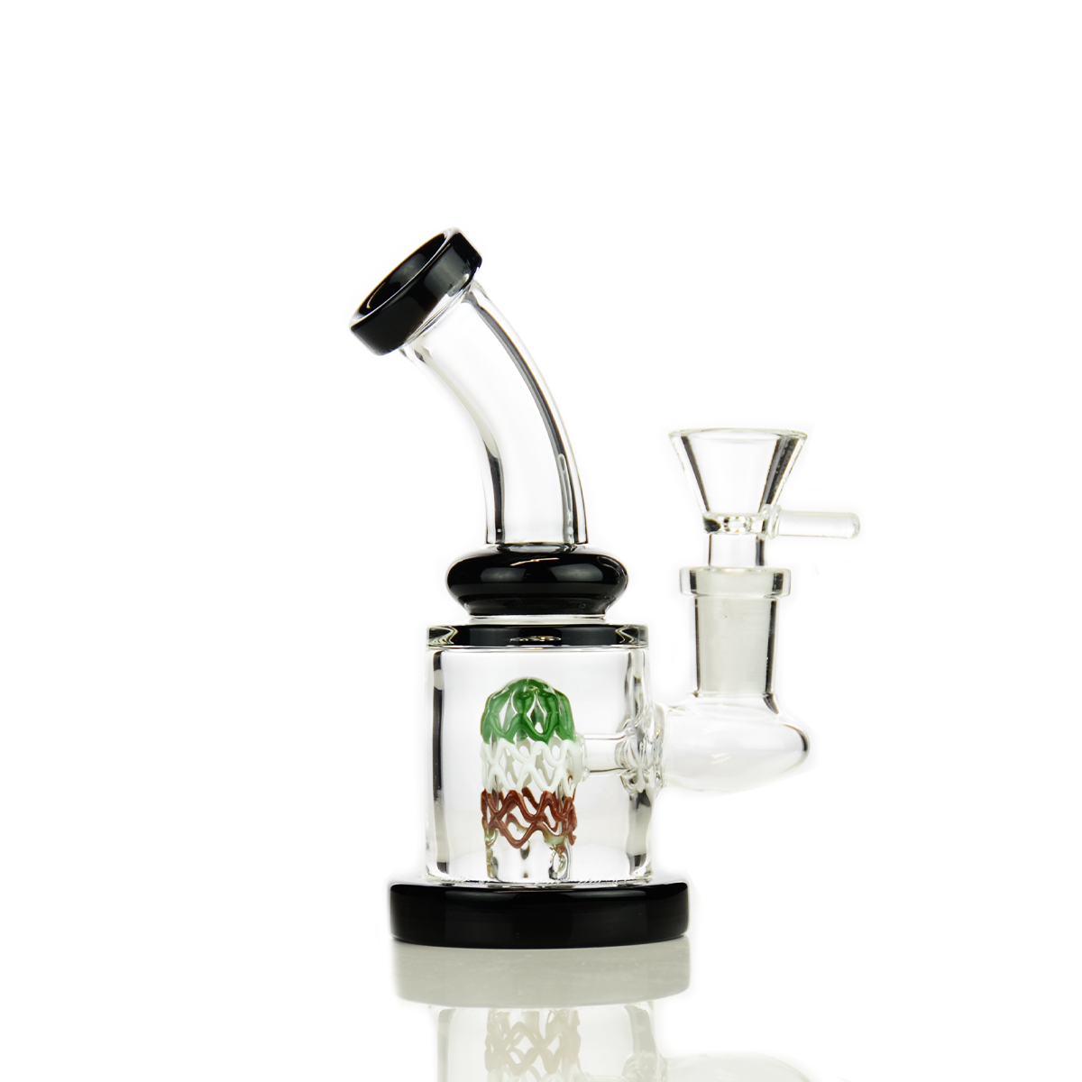 Slime Design 5.5" Water Pipe with Wire Shower