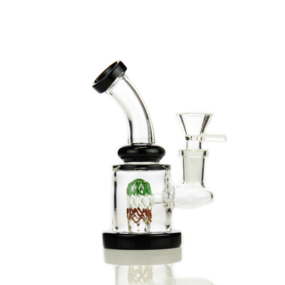 Slime Design 5.5" Water Pipe with Wire Shower