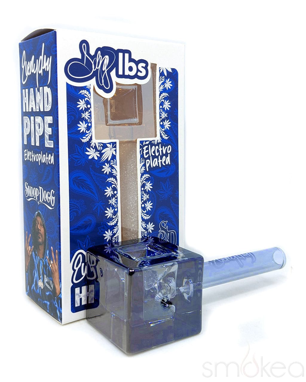 Dogg lbs Electro Plated Cube Hand Pipe