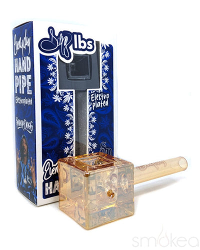 Dogg lbs Electro Plated Cube Hand Pipe