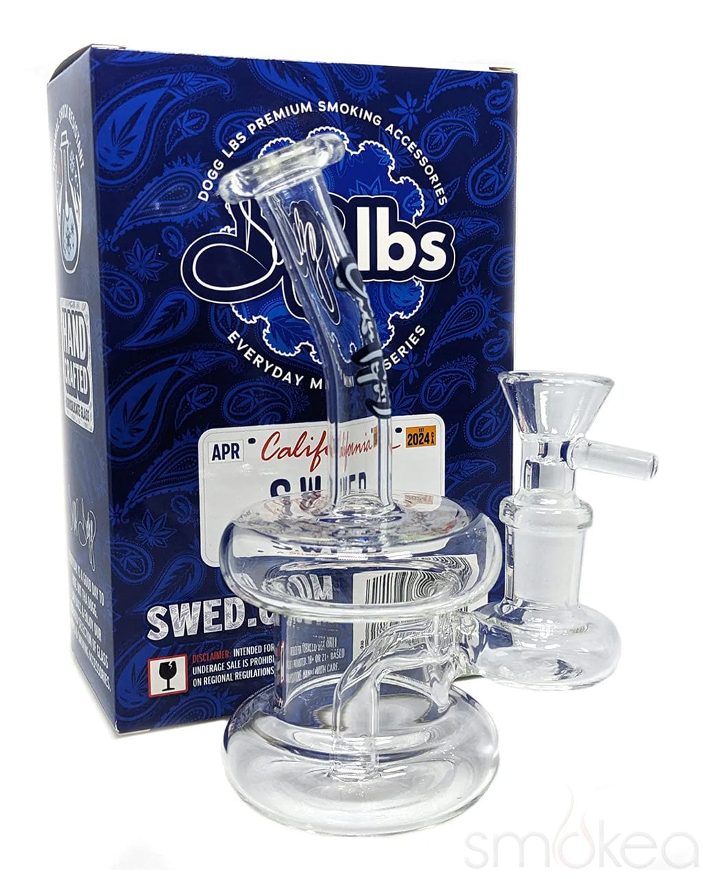 Dogg lbs Compact Everyday Glass Rig