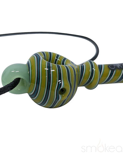 Everyday Carry Glass Spoon Pipe Necklace
