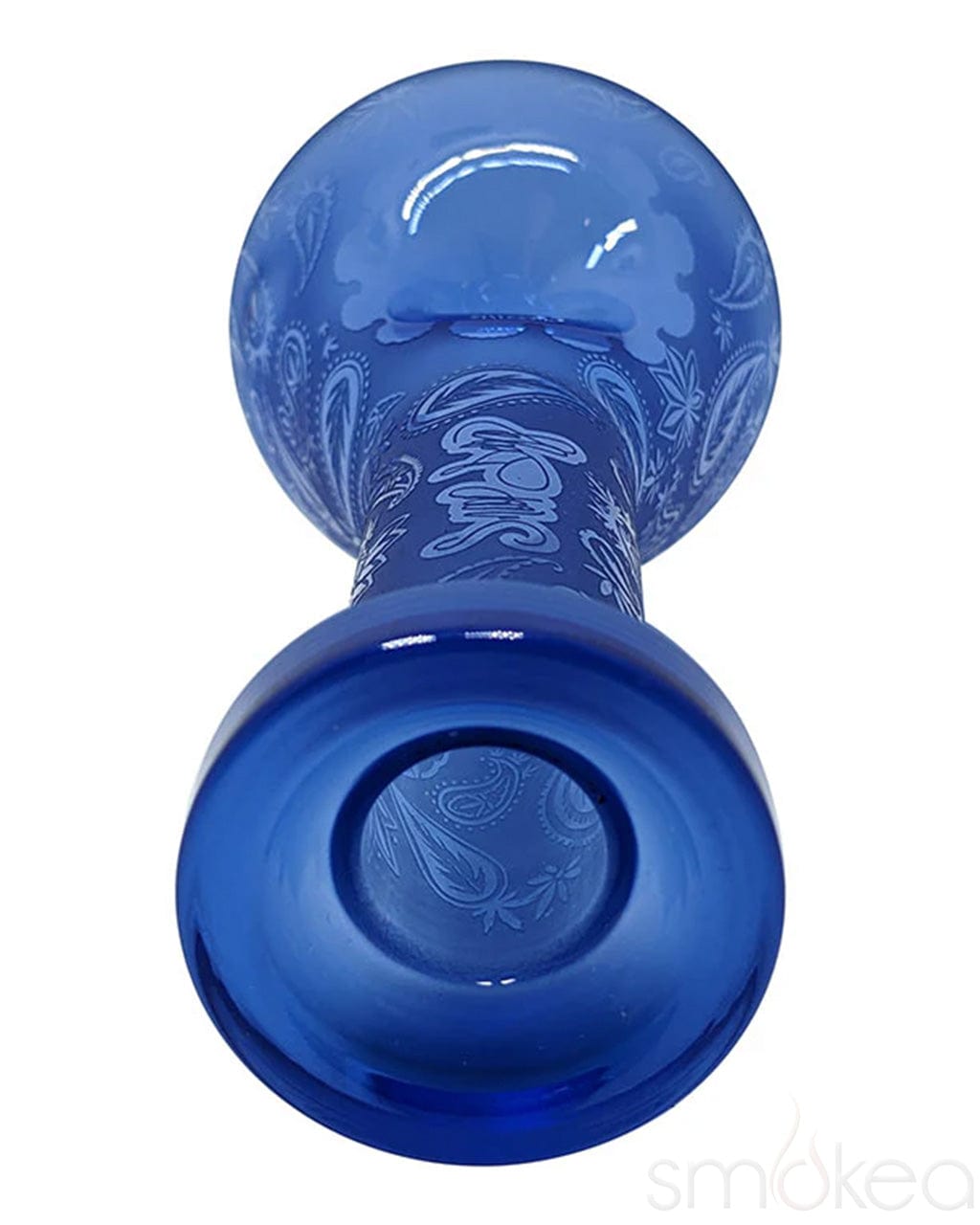 Artistic Paisley Beaker Dry Herb Pipe