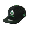 Dope Leaf Embroidered Snapback Hat 100% Cotton on Sale