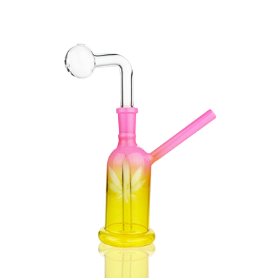 Frosted Glass Aroma Burner with 14mm Bowl
