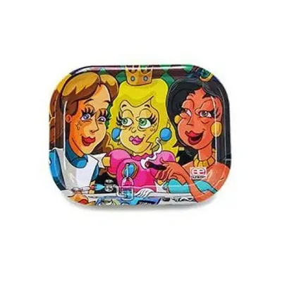 Dunkees dabbed princess tray by Original Arts Dunkees with colorful princesses