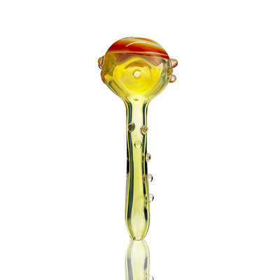 Esigo 4.5" Silver Fume Wig Wag Glass Pipe