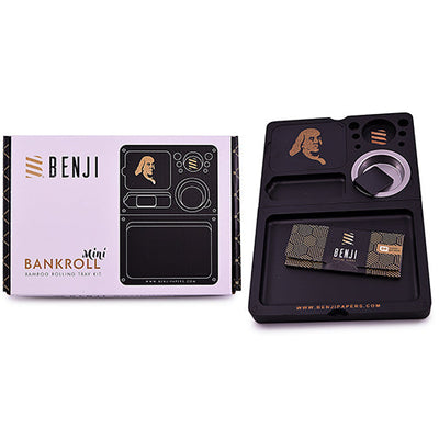 Benji Bankroll Mini: Magnetic Bamboo Rolling Kit