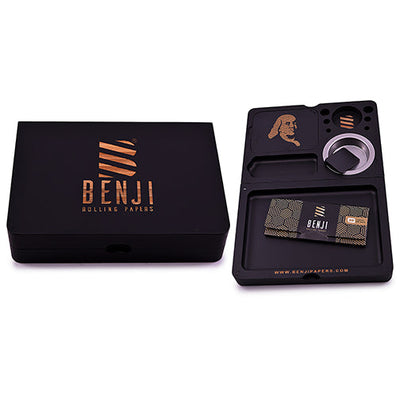 Benji Bankroll Mini: Magnetic Bamboo Rolling Kit