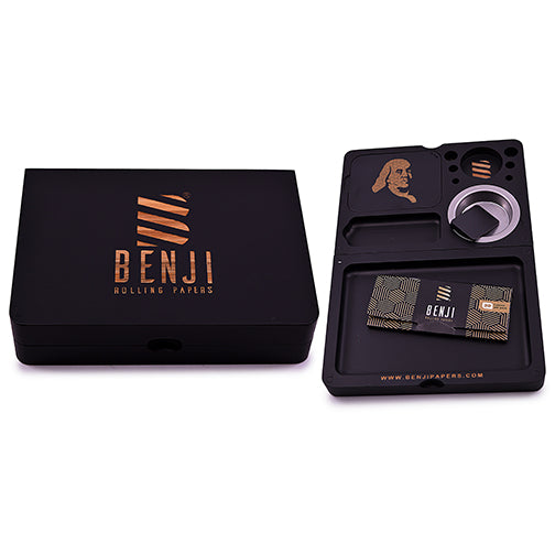 Benji Bankroll Mini: Magnetic Bamboo Rolling Kit