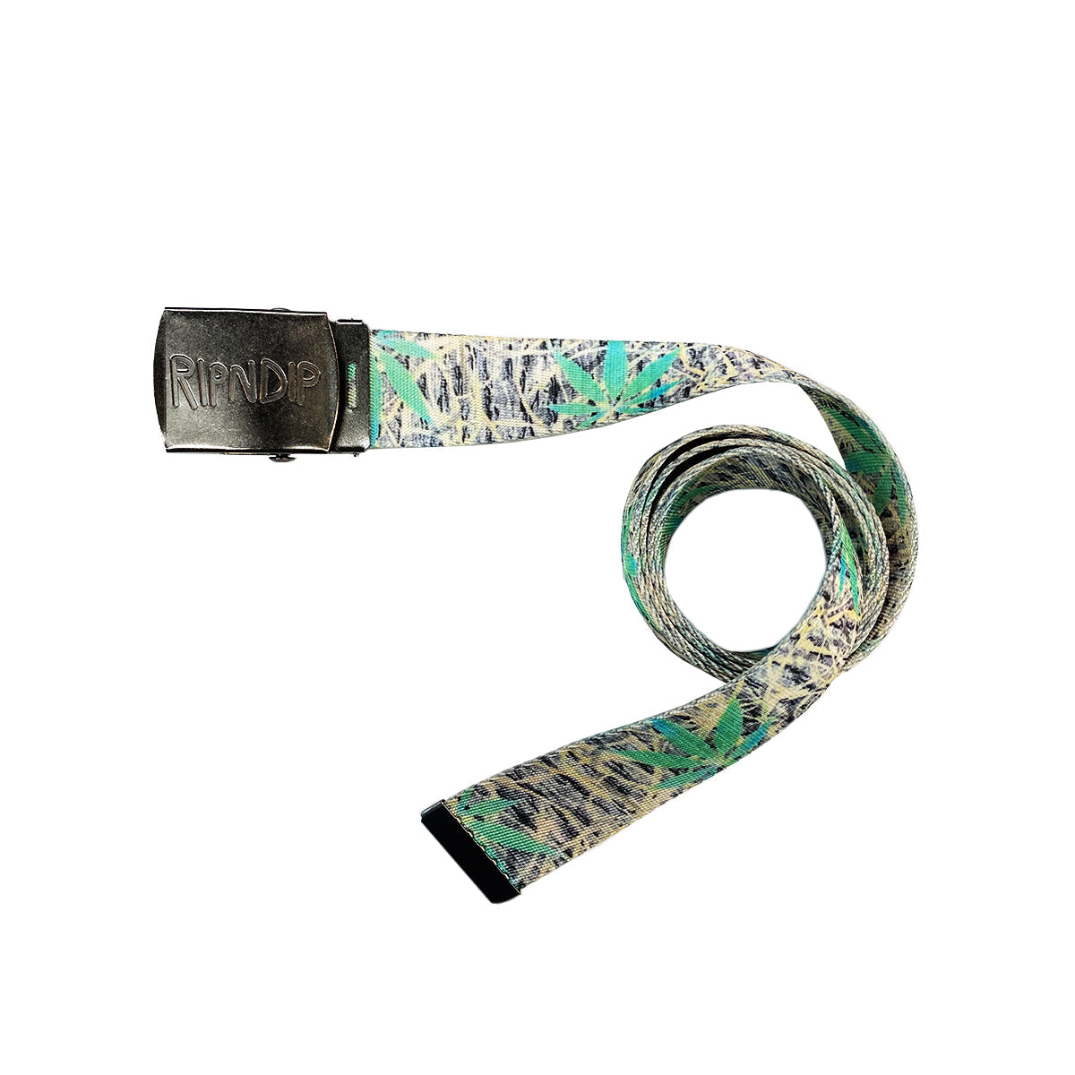 Distinctive Leaf Pattern Adjustable Belt