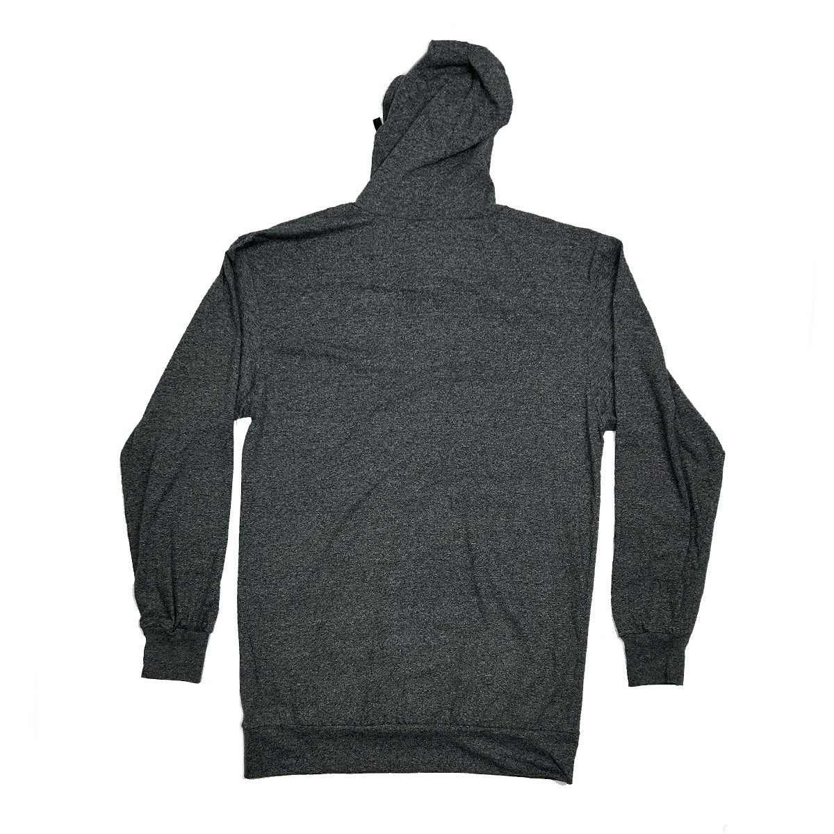 Charcoal Hooded Long Sleeve Tee - 6 Pack