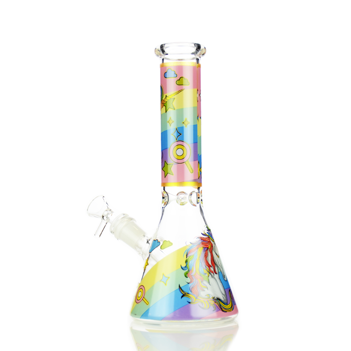 10-Inch Unicorn Beaker Water Pipe