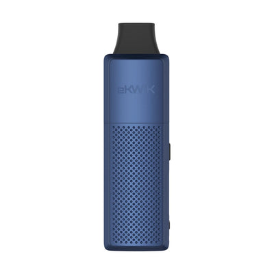 Blue Ekwik Sunakin Dry Herb Vape Pen with Matte Perforated Grip