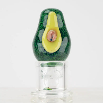 Empire Glassworks Avocadope spinner cap carb cap hand-blown glass pipe