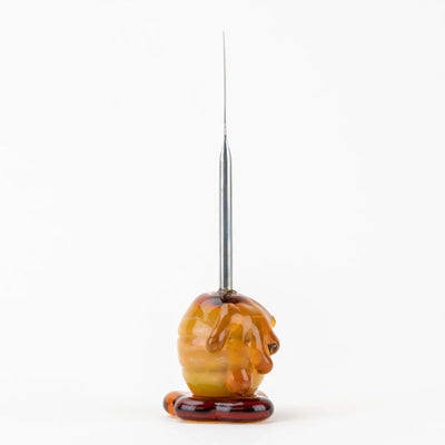 Empire Glassworks beehive dab tool in borosilicate glass with needle