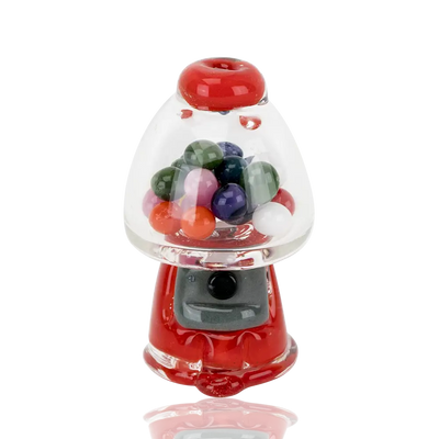 Empire Glassworks Bubble Cap Gumball Machine with colorful marbles