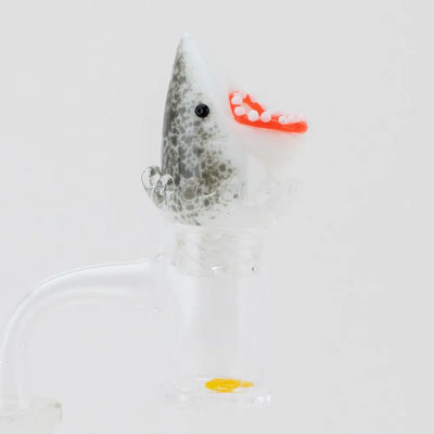 Empire Glassworks Jawsome shark spinner carb cap rig