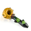 Empire Glassworks Honey Pot Beehive Hand Pipe with bees and leaves decoration