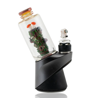 Empire Glassworks Peak Attachment Renew the Redwood glass bottle