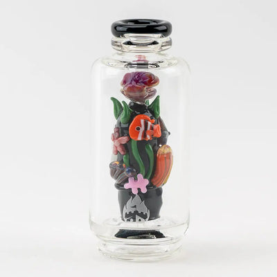 Empire Glassworks Peak Attachment Save the Seas clownfish figurine