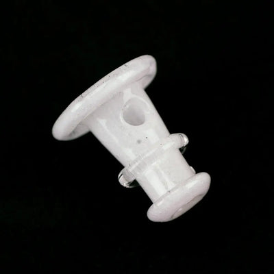 Empire Glassworks Proxy Glass Joystick glow in the dark white glass pipe